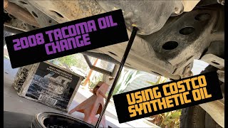 Oil Change 2008 Toyota Tacoma