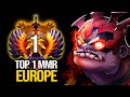 When Top 1 MMR EUROPE Plays Pudge | EG.Cr1t Pudge Pos4 | Pudge Official
