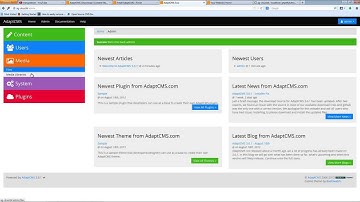How to install AdaptCMS 3.0.1 on your server.