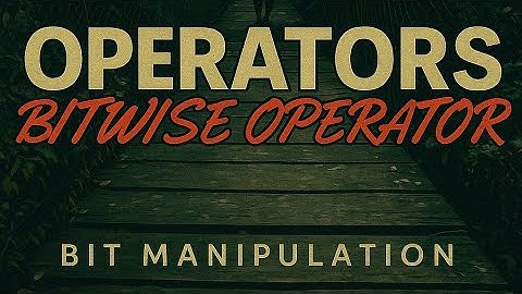 OPERATORS || BITWISE OPERATOR || FINAL 450 DSA SHEET || LOVE BABBAR