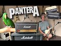 Capturing Dimebag's Cowboys From Hell Guitar Tone - Seymour Duncan Dimebucker Set & Marshall DSL20