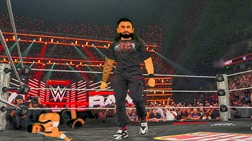 WR3D 2K25 | ROMAN REIGNS HAS RETURNED TO WWE RAW | OTC RETURNS | CM PUNK VS GUNTHER | SUMMERSLAM2025