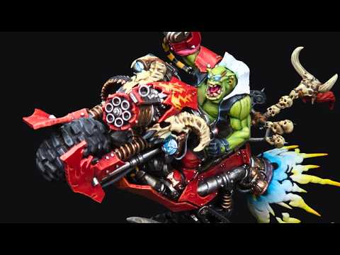 Painting Wazdakka Gutsmek - The Ultimate Ork Speed Freak!