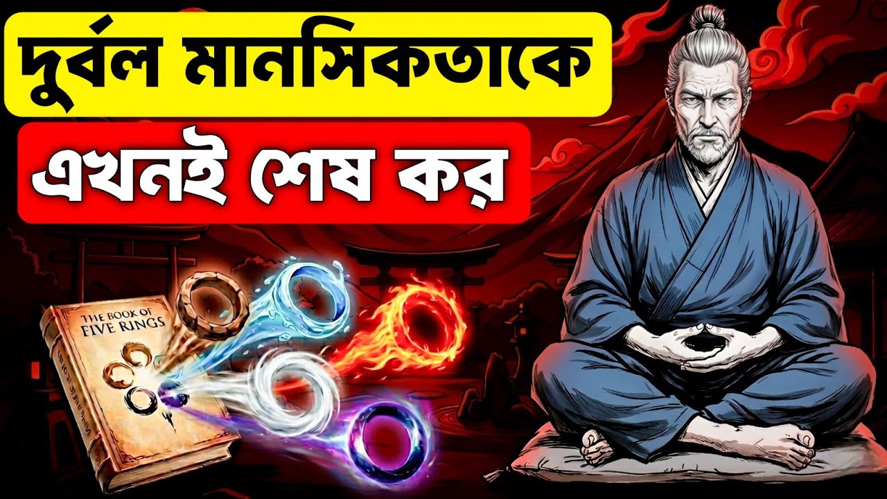 লক্ষ্যের উপর FOCUS কীভাবে তৈরি করবেন - 400 বছর পুরোনো বইয়ের ৫টি নিয়ম | Miyamoto Musashi 