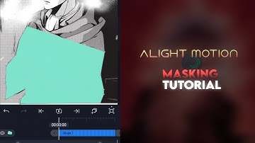 MASKING IN ALIGHT MOTION [COMPLETE BEGINNER TUTORIAL]||#tutorial #TINGU-TITAN