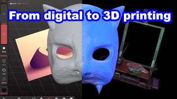 3D-printmasker en digitale Nomad Sculpt-tutorial