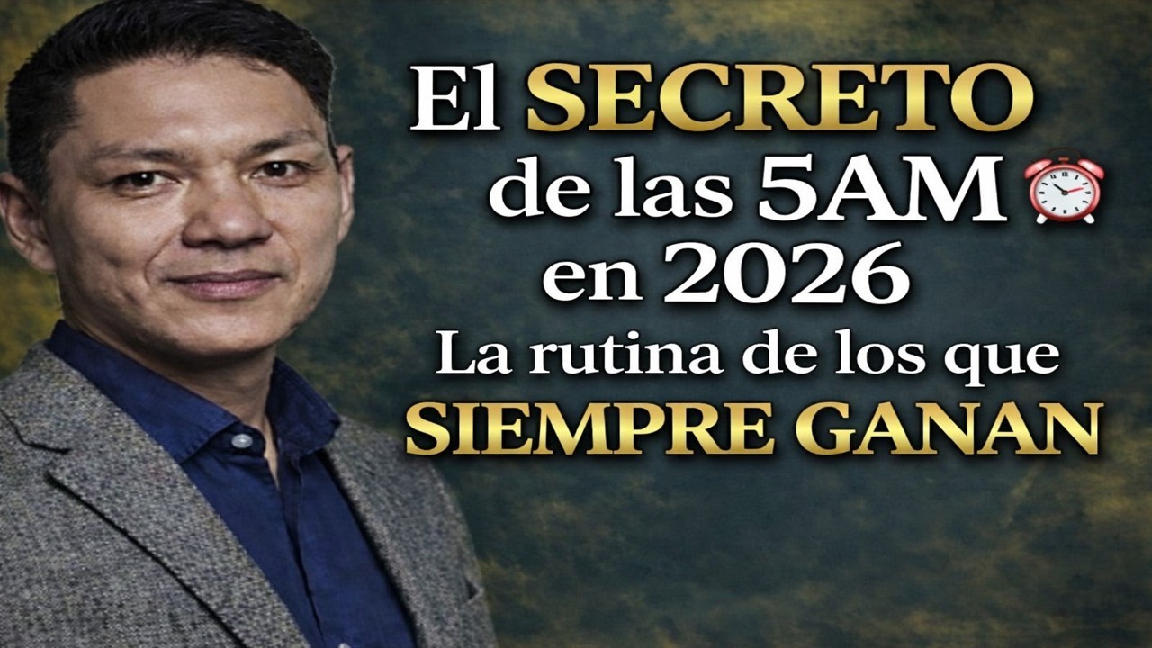 EL SECRETO DE LAS 5 AM EN 2026: La Rutina de Élite para Dominar tu Vida ⏰ (Gana Siempre)