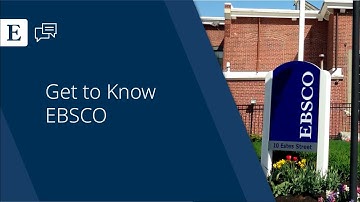 Get to Know EBSCO