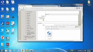 Adding a Folder to Moodle Course