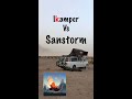 Ikamper Vs Sandstorm and Wind Gusts up to 65 MPH #windstorm #shorts