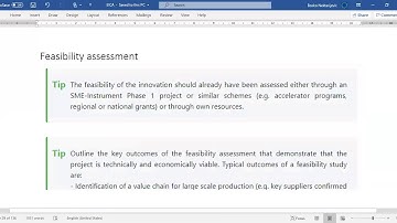 EIC Accelerator Proposal Writing Instructions