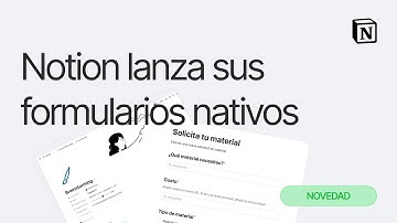 😵 Los nuevos FORMULARIOS nativos de Notion: primeras impresiones