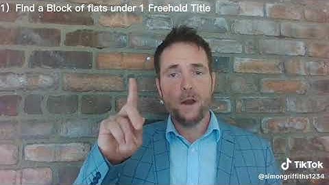 Title Splitting a Multi Unit Freehold Block   100% Funded Purchase Cost