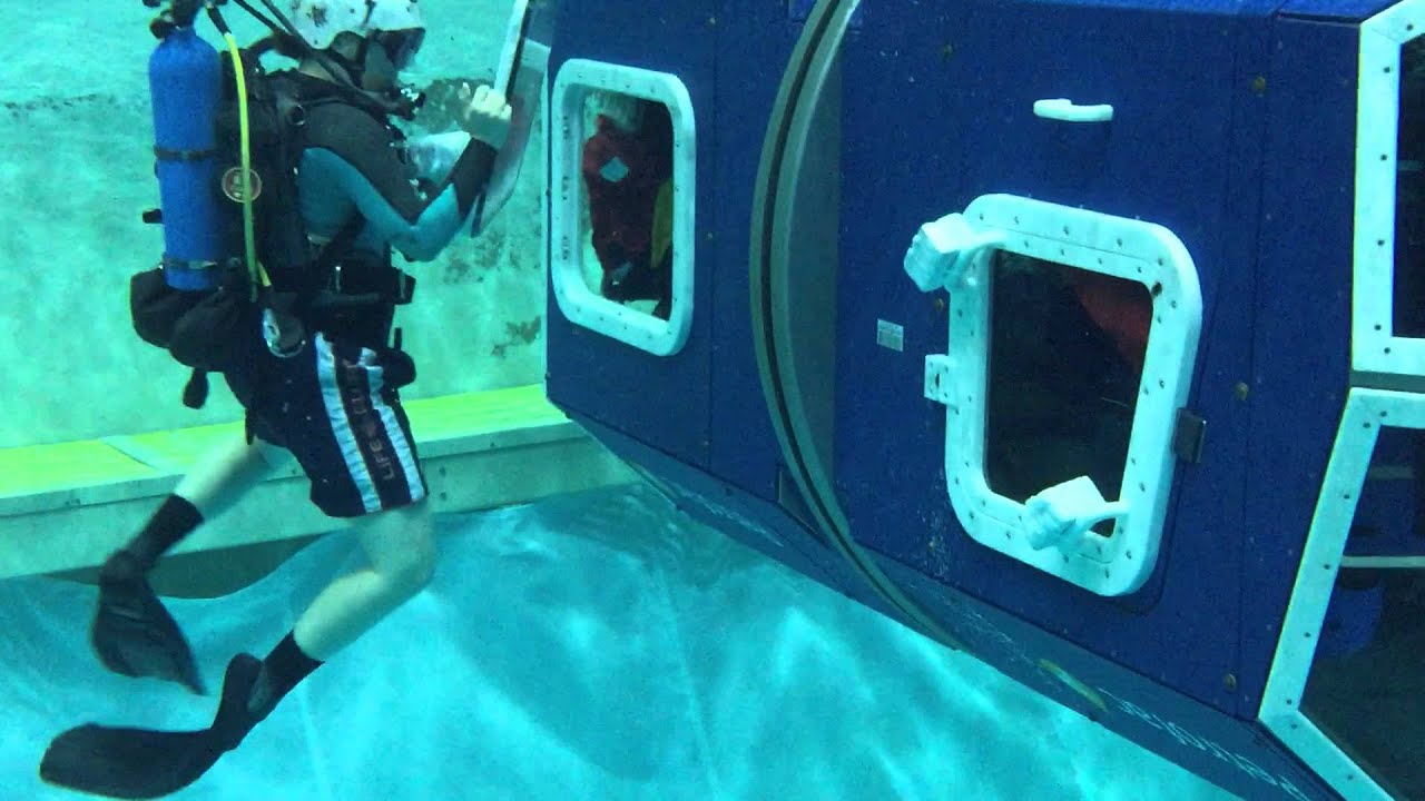 Curso HUET...escape de helicoptero...