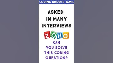 Programming question #shorts #shortsfeed #zoho #viral #viralshorts #programming #python