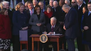 President Biden signs $1T infrastructure bill