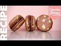 SALTED CARAMEL CHOCOLATE MACARONS | Full Recipe & How-To! | Cupcake Jemma