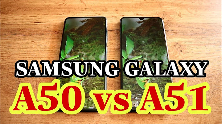 Đánh giá samsung a50 và a50s