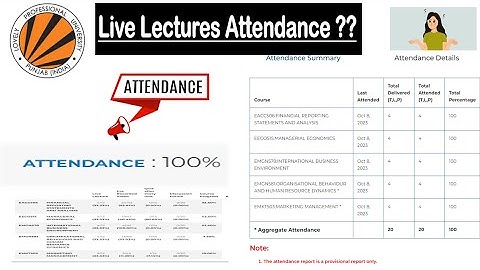 LPU LMS LIVE LECTURES ATTENDANCE #lpu #attendance #lpu #lms #lpuonline #onlinemba #online #lpu #lpu