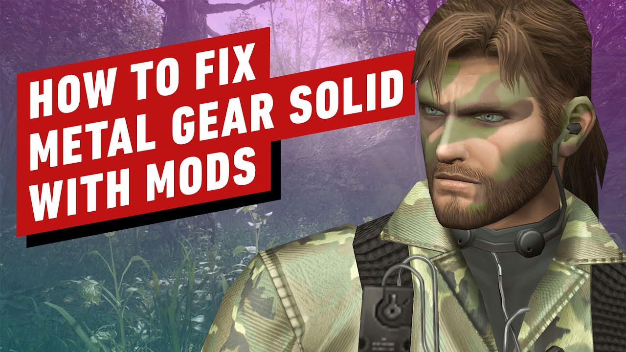 How To Fix the Metal Gear Solid: Master Collection on PC (With Mods)