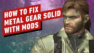 How To Fix the Metal Gear Solid: Master Collection on PC (With Mods)
