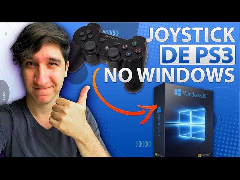 COMO INSTALAR CONTROLE DE PS3 NO PC - WINDOWS 10 (BLUETOOTH E CABO)