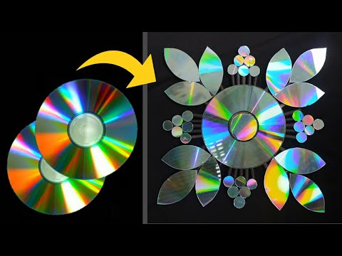 diy-home-decorations-ideas-by-old-cd-||-weast-cd-tutorial-home-decor-ideas-||-newidea20-art-ideas