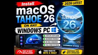 How to Install macOS on Windows PC (2026) | Complete Guide | Hindi #hackintosh #macos26 #tahoe 26
