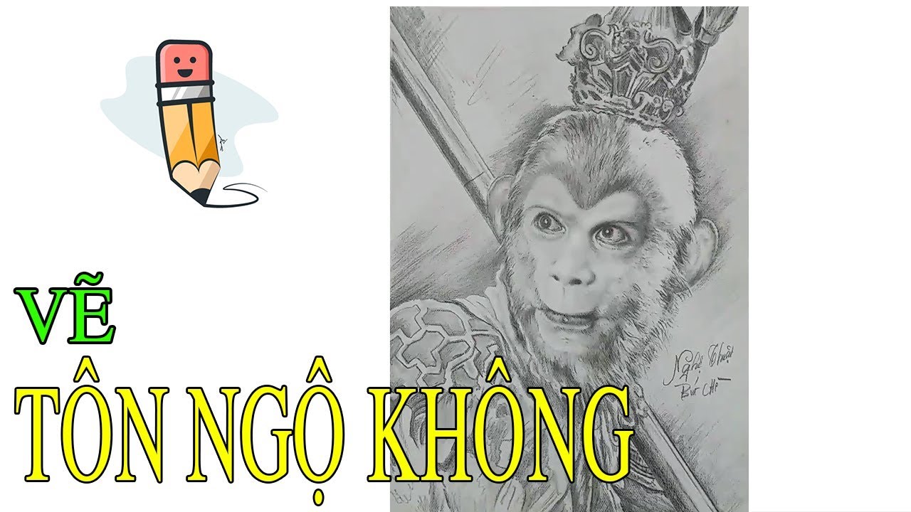 Vẽ Tôn Ngộ Không bằng Bút Chì - Draw Sun Wukong With Pencil - YouTube Vẽ Tôn Ngộ Không Bằng Bút Chì - Draw Sun Wukong With Pencil - Youtube