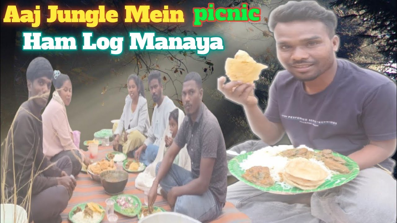 Aaj Jungle Mein Ham Log Picnic Manaya🌳🌳
