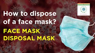 How to dispose off Face Masks | Face Mask Disposal Machine | Eco Friendly | Covid Safe India