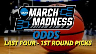 March Madness Odds | Last 4 Matchups of the 1st Round | College Basketball Picks Today