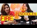 KOREAN vs PAKISTANI Fire Noodles Challenge 🌶 | South Korea | Sadia Rind | Pakistani youtuber