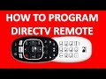 HOW TO PROGRAM DIRECTV REMOTE GENIE RECEIVER AND REMOTE TO TV Code 961