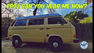 Adding a no drill CB antenna mount to a VW Vanagon