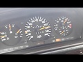 W124, C124 320 0-240 km/h top speed 5 gear