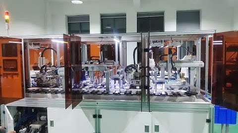 SAIBO Oval Circular Conveyor applies in COVID-19 Antigen Detection Kit producing lines.