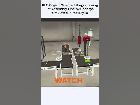 PLC Object Oriented Programming OOP of Assembly Line by Codesys ...
