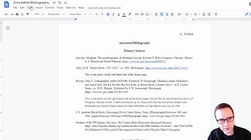 Saving Google Documents as a PDF (Annotated Bibliography, Process Paper, etc)