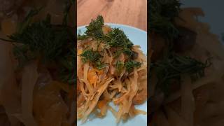 Тушеная капуста в мультиварке #cooking #recipe #food