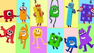 Numberblocks And Colour Blocks | Learn To Count And Colours