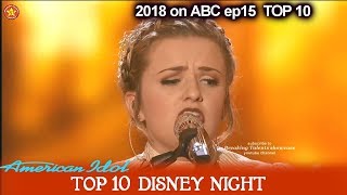 Maddie Poppe sings “The Bare Necessities” The Jungle Book Disney Night  American Idol 2018 Top 10