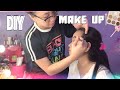 DIY HAIR AND MAKE UP WITH MY COUSIN