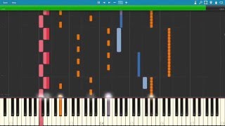 Video thumbnail of "It's Raining Tacos Synthesia"