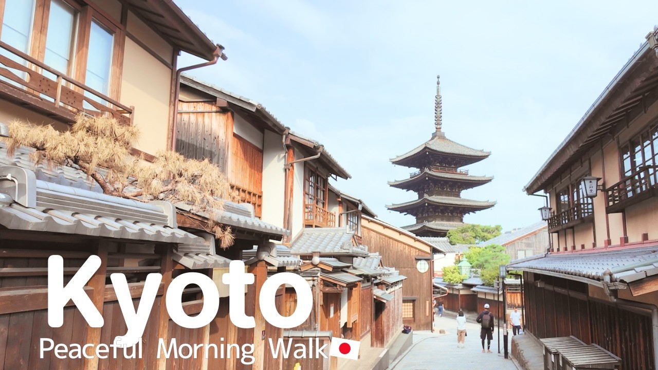Peaceful Morning Walking in Kyoto🌿Beautiful Paths to Stroll | Kyoto Vlog