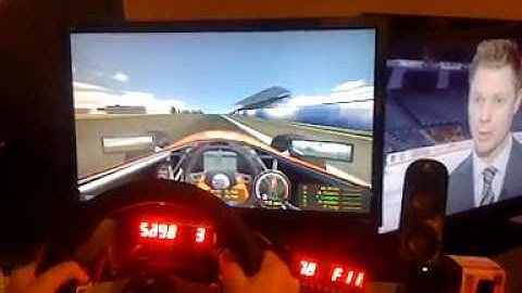 Digital Gauges for rFactor Racing Simulator