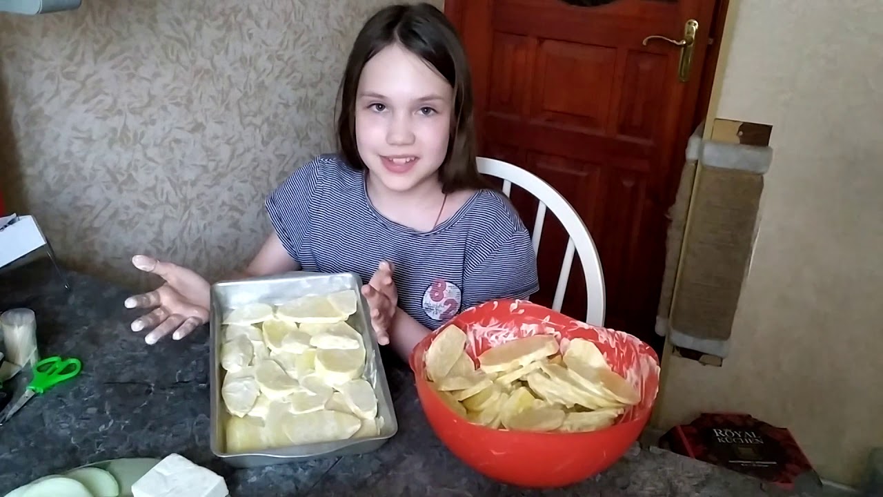 Рецепт картофеля с мясным фаршем/Recipe potatoes with minced meat - YouTube