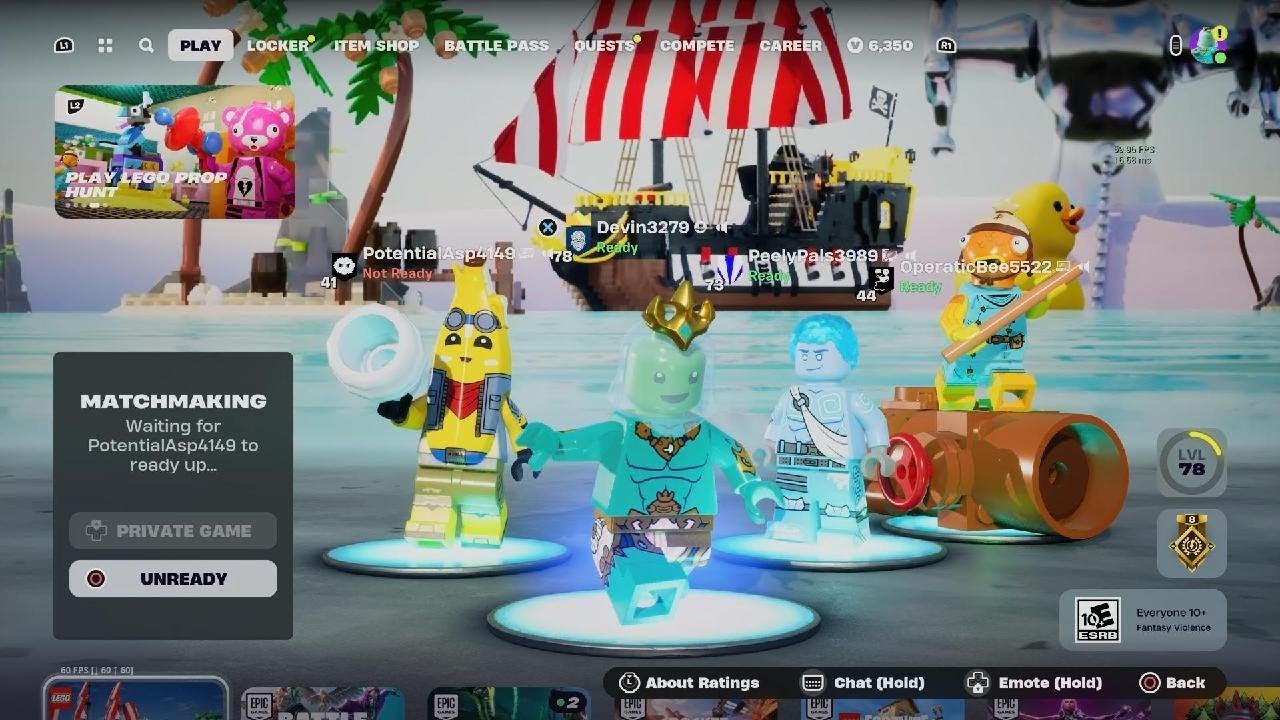 Lego Raft Game Fortnite Lego Raft Survival First Games - YouTube