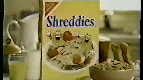 Nabisco Shreddies Cereal 1988