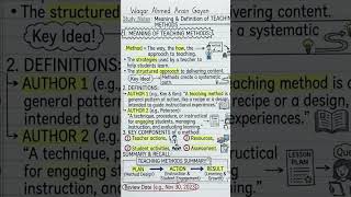 Advanced Concepts of Teaching Methods &amp; Pedagogical Approaches#ViralEducation #LearnWithMe #Knowled